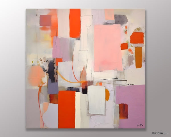 Original Abstract Wall Art, Modern Canvas Paintings, Large Abstract Painting for Bedroom, Modern Acrylic Artwork, Contemporary Canvas Art-artworkcanvas