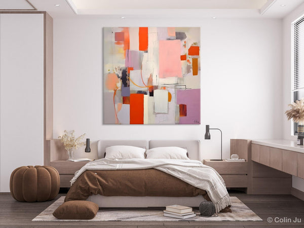 Original Abstract Wall Art, Modern Canvas Paintings, Large Abstract Painting for Bedroom, Modern Acrylic Artwork, Contemporary Canvas Art-artworkcanvas