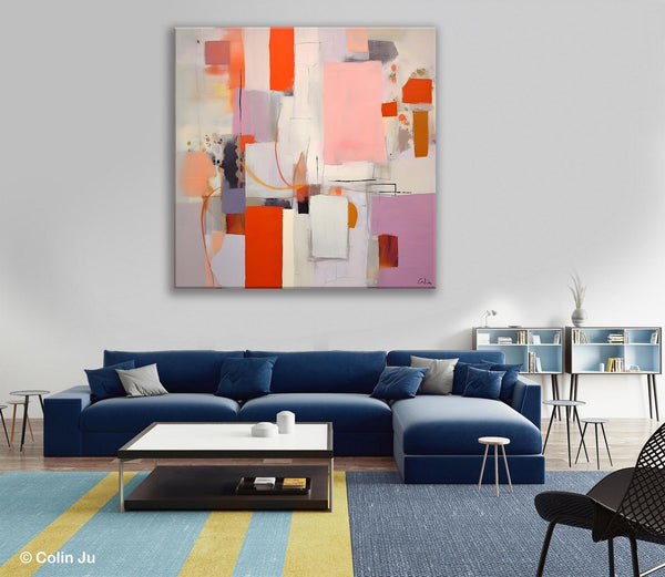 Original Abstract Wall Art, Modern Canvas Paintings, Large Abstract Painting for Bedroom, Modern Acrylic Artwork, Contemporary Canvas Art-artworkcanvas
