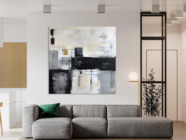 Contemporary Canvas Art for Bedroom, Modern Acrylic Artwork, Original Modern Paintings, Heavy Texture Canvas Art, Large Abstract Paintings-artworkcanvas