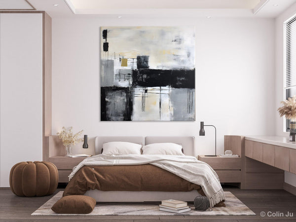 Contemporary Canvas Art for Bedroom, Modern Acrylic Artwork, Original Modern Paintings, Heavy Texture Canvas Art, Large Abstract Paintings-artworkcanvas
