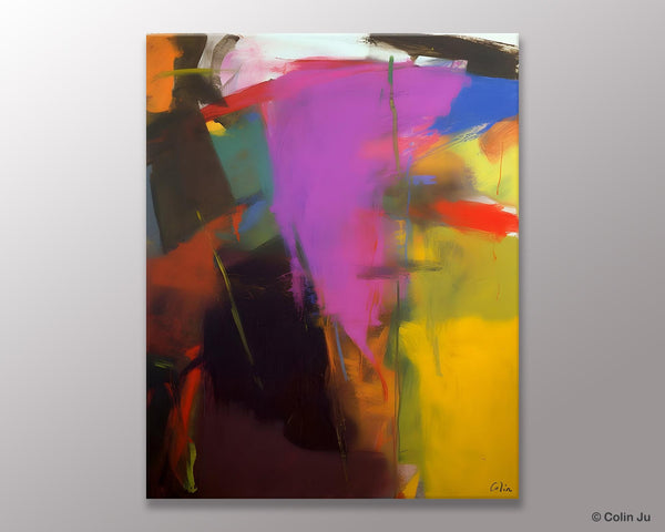 Large Original Abstract Wall Art, Contemporary Acrylic Paintings, Extra Large Abstract Painting for Dining Room, Abstract Painting on Canvas-artworkcanvas