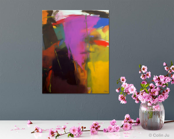 Large Original Abstract Wall Art, Contemporary Acrylic Paintings, Extra Large Abstract Painting for Dining Room, Abstract Painting on Canvas-artworkcanvas