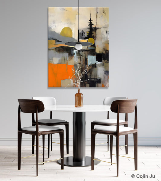 Original Canvas Art, Contemporary Acrylic Painting on Canvas, Large Wall Art Painting for Bedroom, Oversized Modern Abstract Wall Paintings-artworkcanvas