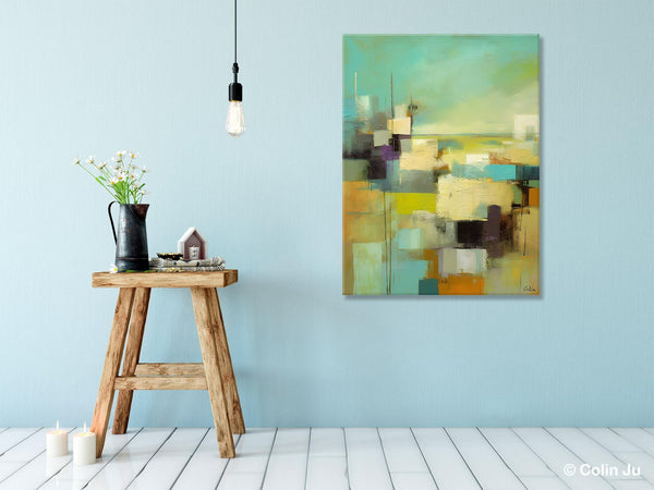 Original Canvas Art, Contemporary Acrylic Painting on Canvas, Large Wall Art Painting for Bedroom, Oversized Modern Abstract Wall Paintings-artworkcanvas