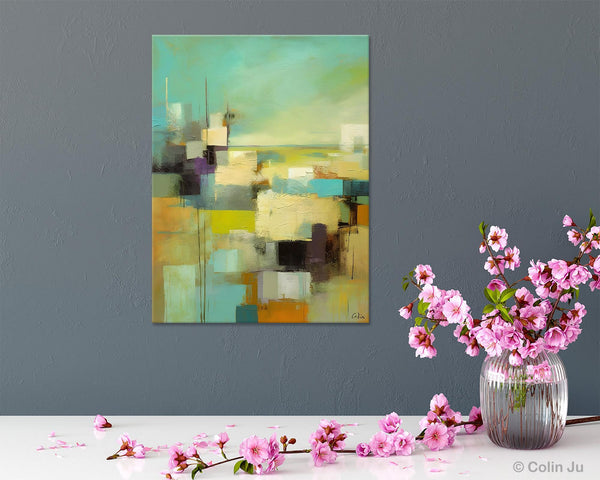 Original Canvas Art, Contemporary Acrylic Painting on Canvas, Large Wall Art Painting for Bedroom, Oversized Modern Abstract Wall Paintings-artworkcanvas