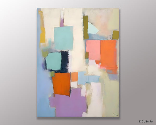 Contemporary Paintings on Canvas, Large Wall Art Painting for Dining Room, Original Abstract Wall Art Painting, Abstract Paintings on Canvas-artworkcanvas