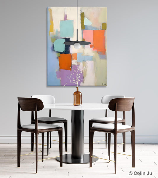 Contemporary Paintings on Canvas, Large Wall Art Painting for Dining Room, Original Abstract Wall Art Painting, Abstract Paintings on Canvas-artworkcanvas