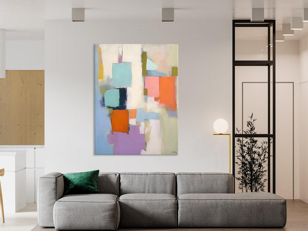 Contemporary Paintings on Canvas, Large Wall Art Painting for Dining Room, Original Abstract Wall Art Painting, Abstract Paintings on Canvas-artworkcanvas