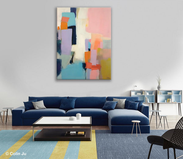 Contemporary Painting on Canvas, Large Wall Art Paintings, Simple Modern Art, Original Abstract Wall Art for sale, Simple Abstract Paintings-artworkcanvas
