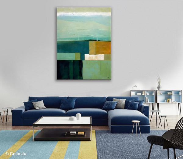 Large Wall Art Painting for Bedroom, Original Canvas Artwork, Contemporary Acrylic Painting on Canvas, Oversized Abstract Wall Art Paintings-artworkcanvas