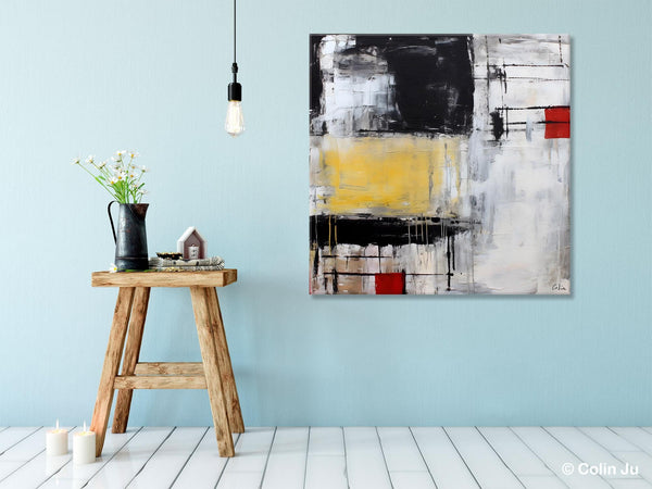 Original Modern Acrylic Artwork, Extra Large Abstract Paintings for Dining Room, Modern Canvas Art Paintings, Abstract Wall Art for Bedroom-artworkcanvas