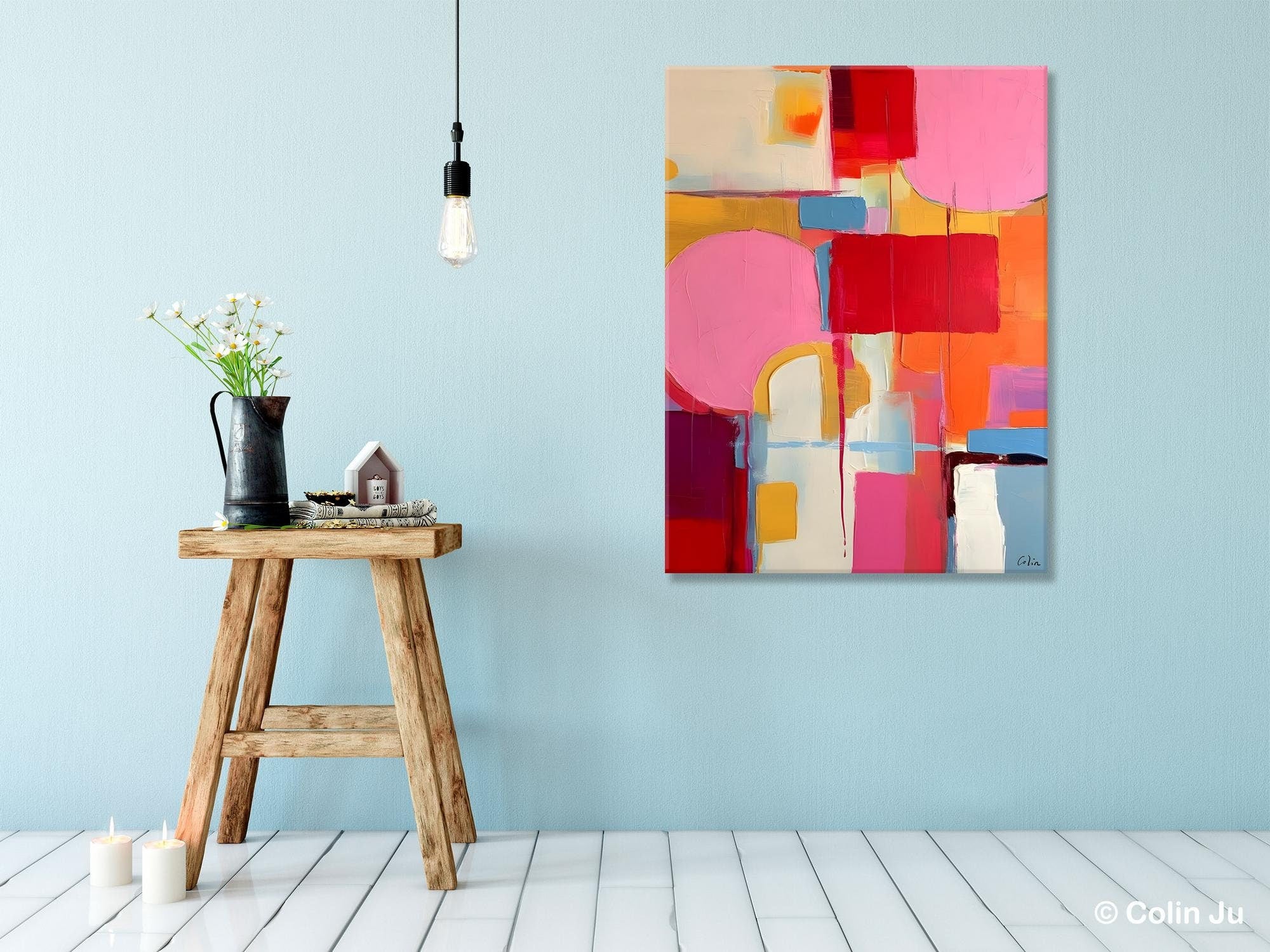 Large Wall Art Painting for Living Room, Large Modern Canvas Wall Paintings, Original Abstract Art, Contemporary Acrylic Painting on Canvas-artworkcanvas
