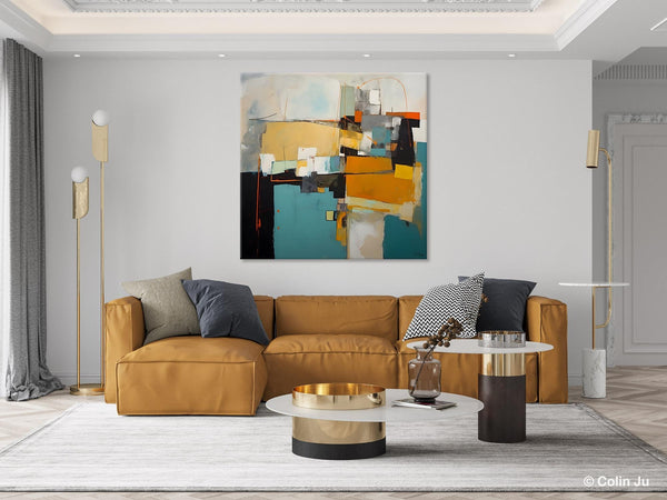 Contemporary Canvas Art for Living Room, Modern Acrylic Paintings, Original Modern Paintings, Extra Large Abstract Paintings on Canvas-artworkcanvas