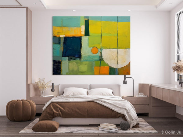 Contemporary Acrylic Paintings, Hand Painted Original Canvas Wall Art, Large Canvas Art Painting for Bedroom, Huge Modern Abstract Paintings-artworkcanvas