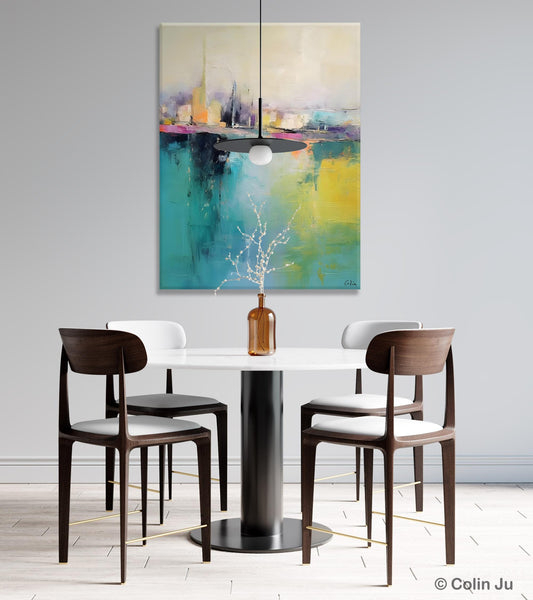 Large Wall Art Painting for Dining Room, Oversized Abstract Art Paintings,Original Canvas Artwork, Contemporary Acrylic Painting on Canvas-artworkcanvas