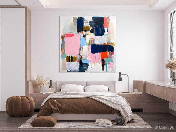Modern Original Abstract Wall Art, Contemporary Canvas Art, Canvas Paintings, Large Abstract Art for Bedroom, Simple Modern Acrylic Artwork-artworkcanvas