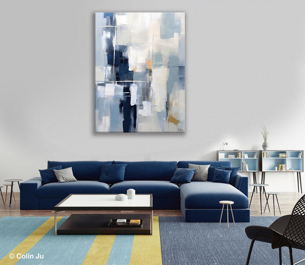 Large Modern Canvas Wall Paintings, Original Abstract Art, Large Wall Art Painting for Dining Room, Hand Painted Acrylic Painting on Canvas-artworkcanvas