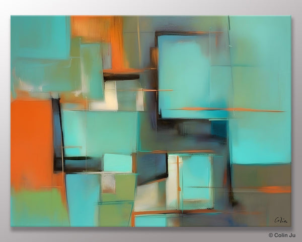 Large Canvas Art Painting for Bedroom, Huge Modern Abstract Paintings, Hand Painted Original Canvas Wall Art, Contemporary Acrylic Paintings-artworkcanvas