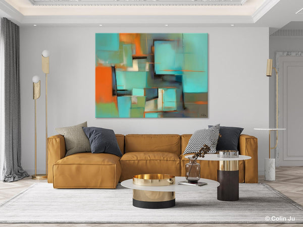Large Canvas Art Painting for Bedroom, Huge Modern Abstract Paintings, Hand Painted Original Canvas Wall Art, Contemporary Acrylic Paintings-artworkcanvas