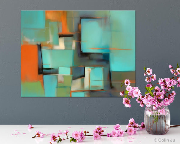 Large Canvas Art Painting for Bedroom, Huge Modern Abstract Paintings, Hand Painted Original Canvas Wall Art, Contemporary Acrylic Paintings-artworkcanvas