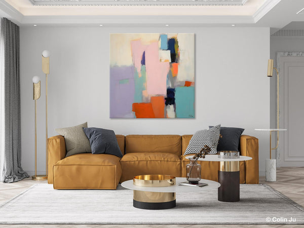 Modern Acrylic Paintings, Original Modern Paintings, Contemporary Canvas Art for Living Room, Extra Large Abstract Paintings on Canvas-artworkcanvas
