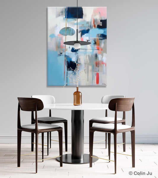 Large Wall Paintings for Bedroom, Contemporary Abstract Paintings on Canvas, Oversized Abstract Wall Art Paintings, Original Abstract Art-artworkcanvas