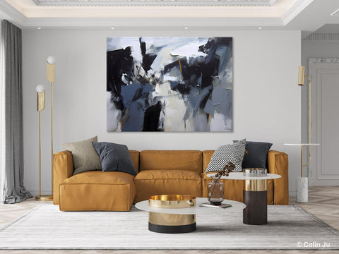 Simple Canvas Art, Contemporary Painting on Canvas, Extra Large Wall Art Paintings, Original Canvas Art for sale, Simple Abstract Paintings-artworkcanvas