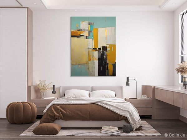 Oversized Abstract Wall Art Paintings, Original Modern Artwork, Large Wall Art Painting for Bedroom, Contemporary Acrylic Painting on Canvas-artworkcanvas