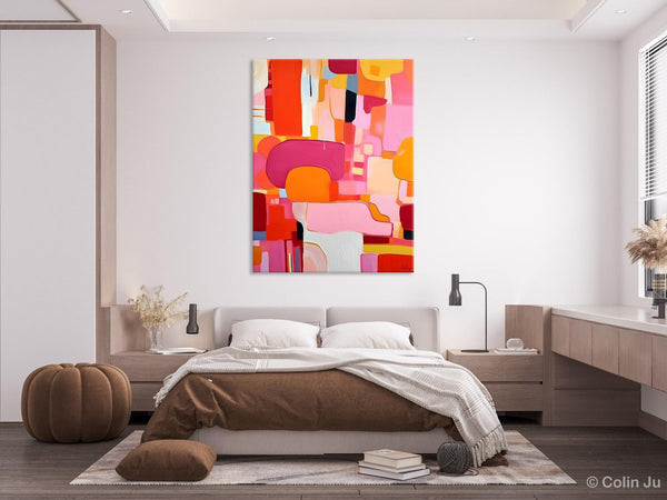 Large Modern Canvas Artwork, Original Wall Art Paintings, Large Paintings for Bedroom, Hand Painted Canvas Art, Acrylic Painting on Canvas-artworkcanvas