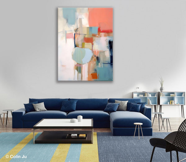 Large Modern Paintings, Original Abstract Canvas Art, Large Wall Painting for Bedroom, Hand Painted Canvas Art, Acrylic Painting on Canvas-artworkcanvas