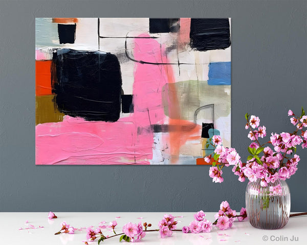 Contemporary Painting on Canvas, Extra Large Wall Art Paintings, Simple Canvas Art, Original Canvas Art for sale, Simple Abstract Paintings-artworkcanvas