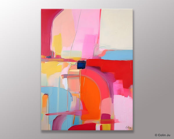 Contemporary Abstract Paintings on Canvas, Oversized Abstract Wall Art Paintings, Large Wall Paintings for Bedroom, Original Abstract Art-artworkcanvas