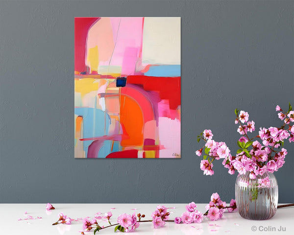 Contemporary Abstract Paintings on Canvas, Oversized Abstract Wall Art Paintings, Large Wall Paintings for Bedroom, Original Abstract Art-artworkcanvas