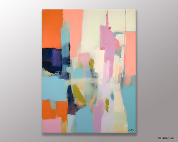 Large Modern Canvas Art for Bedroom, Original Wall Art Paintings, Large Paintings for Sale, Hand Painted Canvas Art, Acrylic Art on Canvas-artworkcanvas