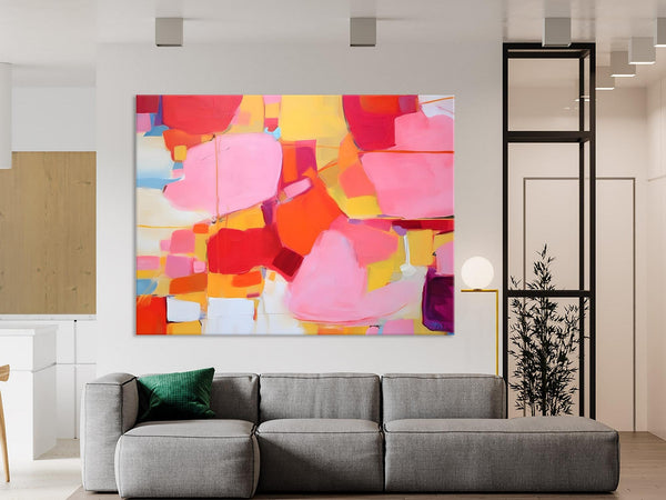 Original Modern Artwork, Large Wall Art Painting for Bedroom, Oversized Abstract Wall Art Paintings, Contemporary Acrylic Painting on Canvas-artworkcanvas