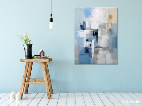 Hand Painted Acrylic Painting on Canvas, Large Modern Canvas Art, Original Abstract Art Paintings, Large Wall Art Painting for Dining Room-artworkcanvas