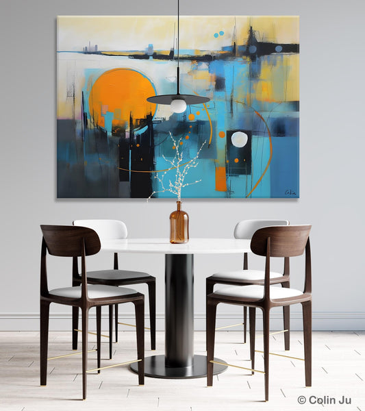 Oversized Canvas Wall Art Paintings, Original Modern Artwork, Large Abstract Painting for Bedroom, Contemporary Acrylic Painting on Canvas-artworkcanvas