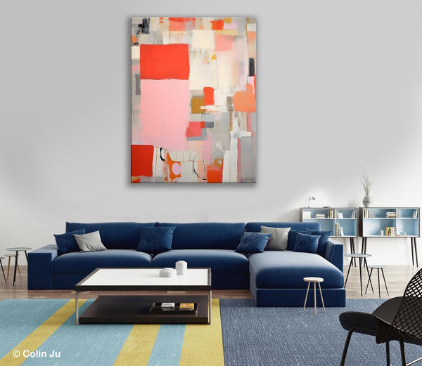 Original Wall Art Paintings, Large Paintings for Sale, Large Modern Canvas Art for Bedroom, Hand Painted Canvas Art, Acrylic Art on Canvas-artworkcanvas
