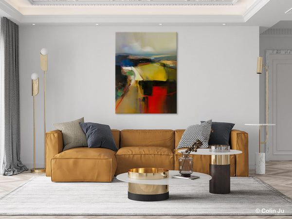 Oversized Abstract Wall Art Paintings, Large Wall Paintings for Bedroom, Contemporary Abstract Paintings on Canvas, Original Abstract Art-artworkcanvas