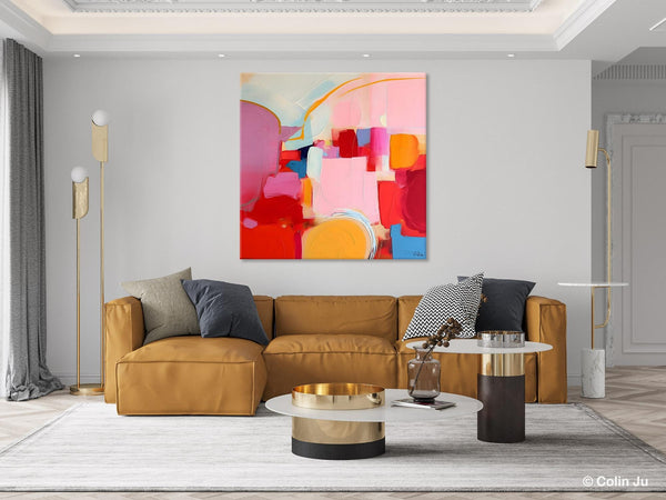 Large Abstract Art for Bedroom, Original Abstract Wall Art, Modern Canvas Paintings, Simple Modern Acrylic Artwork, Contemporary Canvas Art-artworkcanvas