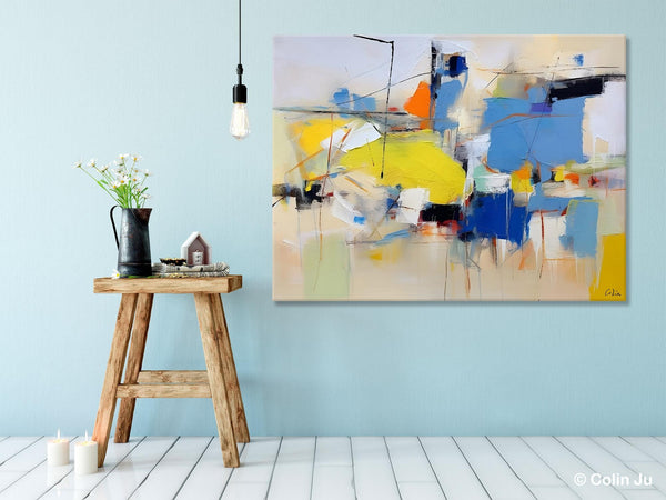Large Canvas Art for Sale, Original Abstract Art Paintings, Hand Painted Canvas Art, Acrylic Painting on Canvas, Large Painting for Bedroom-artworkcanvas