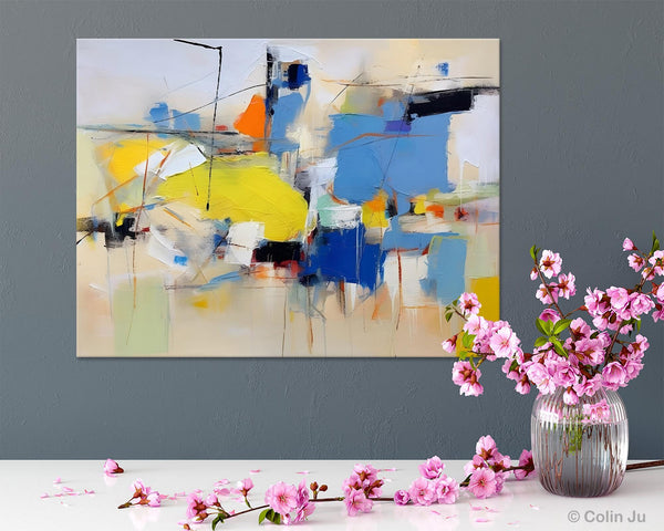 Large Canvas Art for Sale, Original Abstract Art Paintings, Hand Painted Canvas Art, Acrylic Painting on Canvas, Large Painting for Bedroom-artworkcanvas