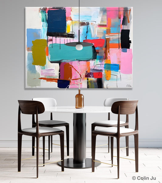 Original Abstract Art Paintings, Hand Painted Canvas Art, Acrylic Painting on Canvas, Large Canvas Art for Sale, Large Painting for Bedroom-artworkcanvas