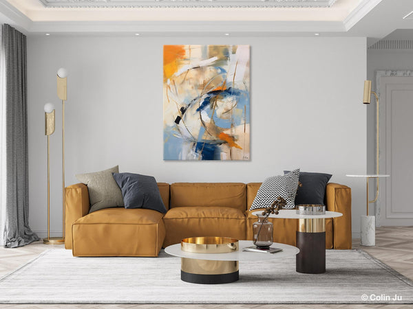 Modern Acrylic Paintings, Large Paintings for Living Room, Contemporary Wall Art Paintings, Hand Painted Canvas Art, Original Abstract Art-artworkcanvas