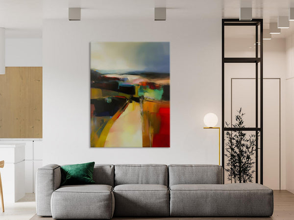 Original Landscape Paintings, Acrylic Painting on Canvas, Extra Large Paintings for Bedroom, Modern Paintings, Large Contemporary Wall Art-artworkcanvas