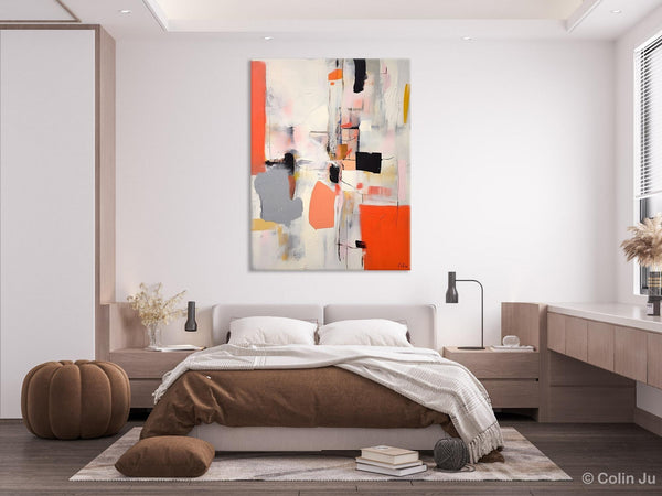 Acrylic Painting on Canvas, Contemporary Painting, Canvas Paintings for Dining Room, Extra Large Modern Wall Art, Original Abstract Painting-artworkcanvas
