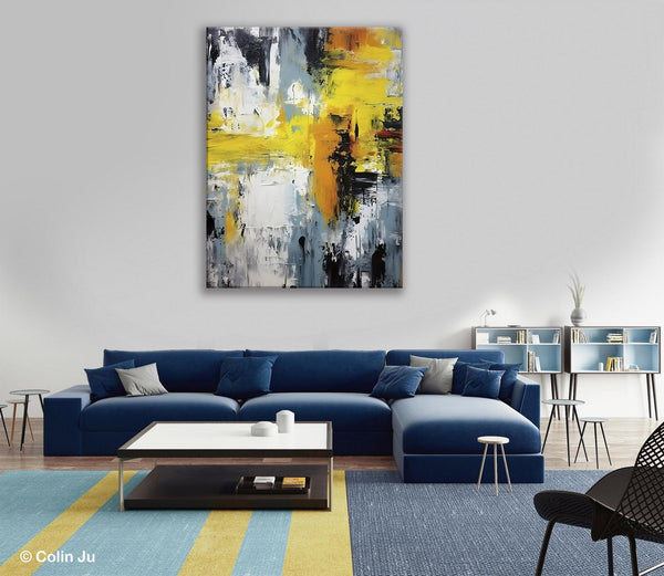 Large Modern Paintings, Contemporary Wall Art, Hand Painted Canvas Art, Extra Large Paintings for Living Room, Original Abstract Painting-artworkcanvas