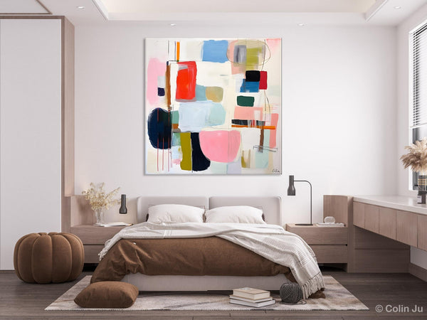 Modern Canvas Paintings, Large Abstract Painting for Bedroom, Original Abstract Wall Art, Modern Acrylic Artwork, Contemporary Canvas Art-artworkcanvas