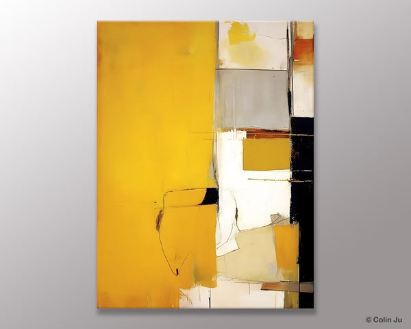Original Canvas Artwork, Large Wall Art Painting for Dining Room, Oversized Abstract Art Paintings, Contemporary Acrylic Painting on Canvas-artworkcanvas